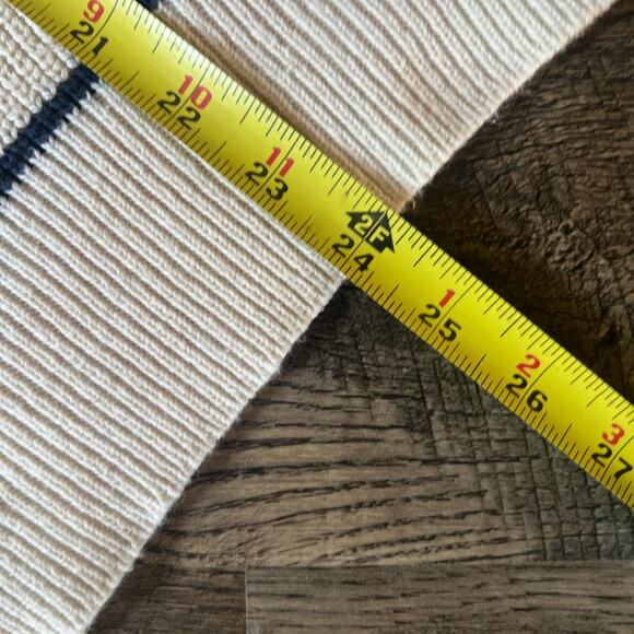 Boat House Row cream striped button up sweater Size M - Picture 7 of 7